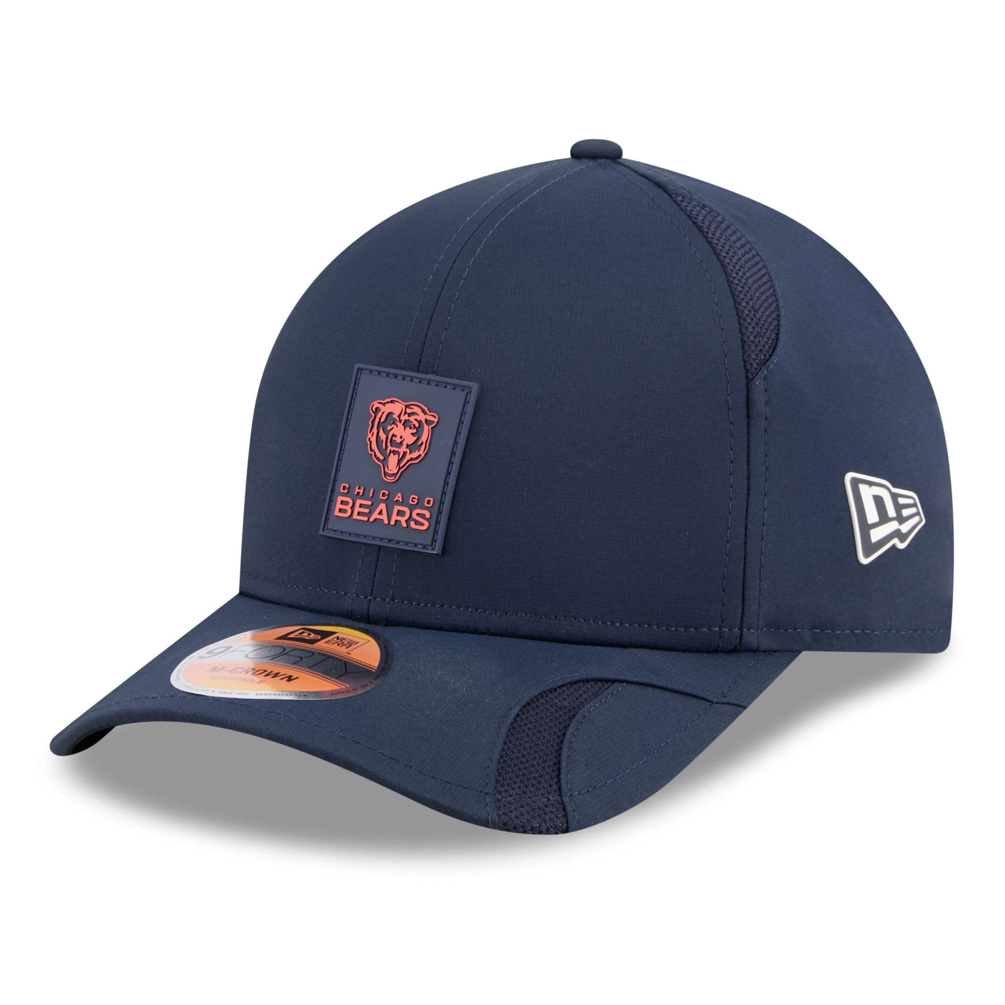 New Era Chicago Bears Corduroy Hat – Two-Tone, Adjustable 9FORTY A-Frame, Cream/Navy
