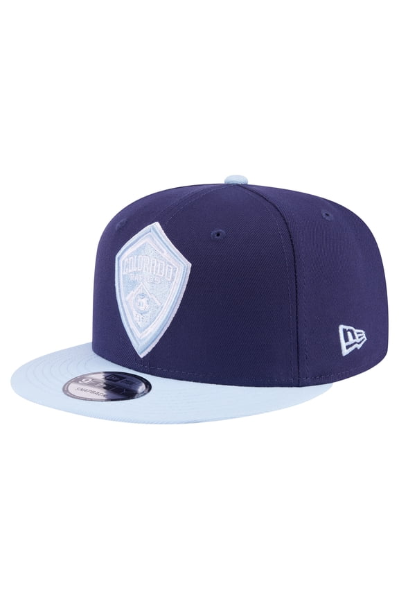 Men's New Era Navy Colorado Rapids Color Pack Two-Tone 9FIFTY Snapback Hat