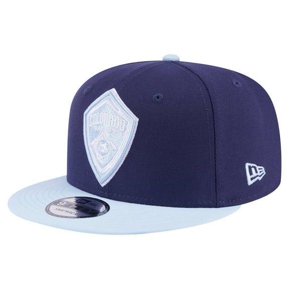 Men's New Era Navy Colorado Rapids Color Pack Two-Tone 9FIFTY Snapback Hat