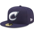 thumbnail image 1 of Men's New Era Navy Columbus Clippers Authentic Collection 59FIFTY Fitted Hat, 1 of 6