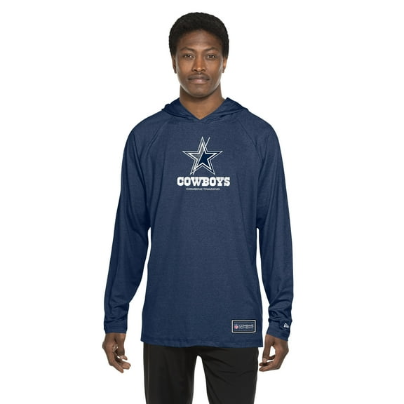 Men's New Era  Navy Dallas Cowboys Functional Fandom Hoodie