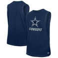 thumbnail image 1 of Men's New Era Navy Dallas Cowboys Leisure Collection Muscle Tank Top, 1 of 3