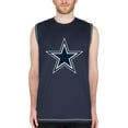 thumbnail image 1 of Men's New Era Navy Dallas Cowboys Muscle Tank Top, 1 of 1
