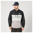thumbnail image 1 of Men's New Era Navy Dallas Cowboys Ripstop Quarter-Zip Hooded Windbreaker, 1 of 6