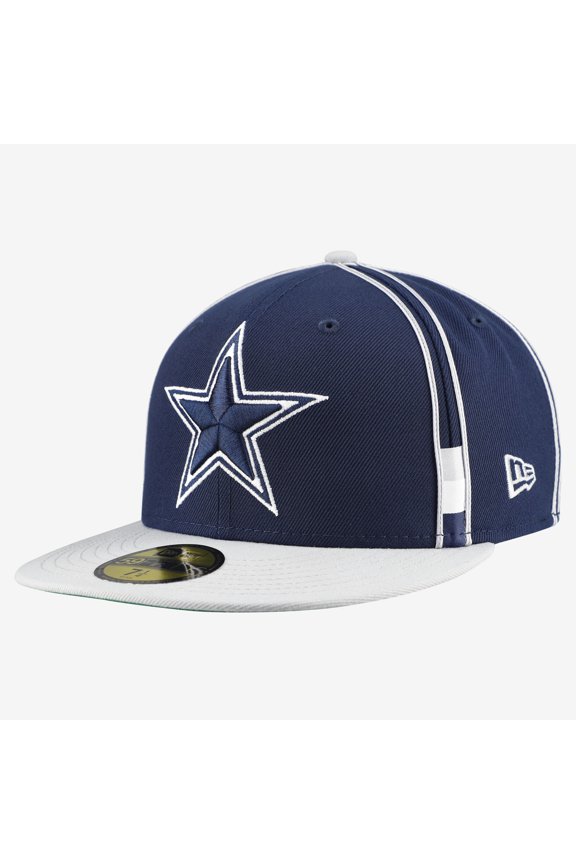 Men's New Era Navy Dallas Cowboys Soutache 59FIFTY Fitted Hat