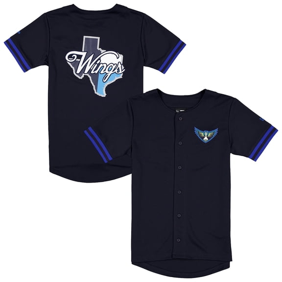 Men's New Era Navy Dallas Wings 2026 WNBA Draft Hometown Baseball Jersey
