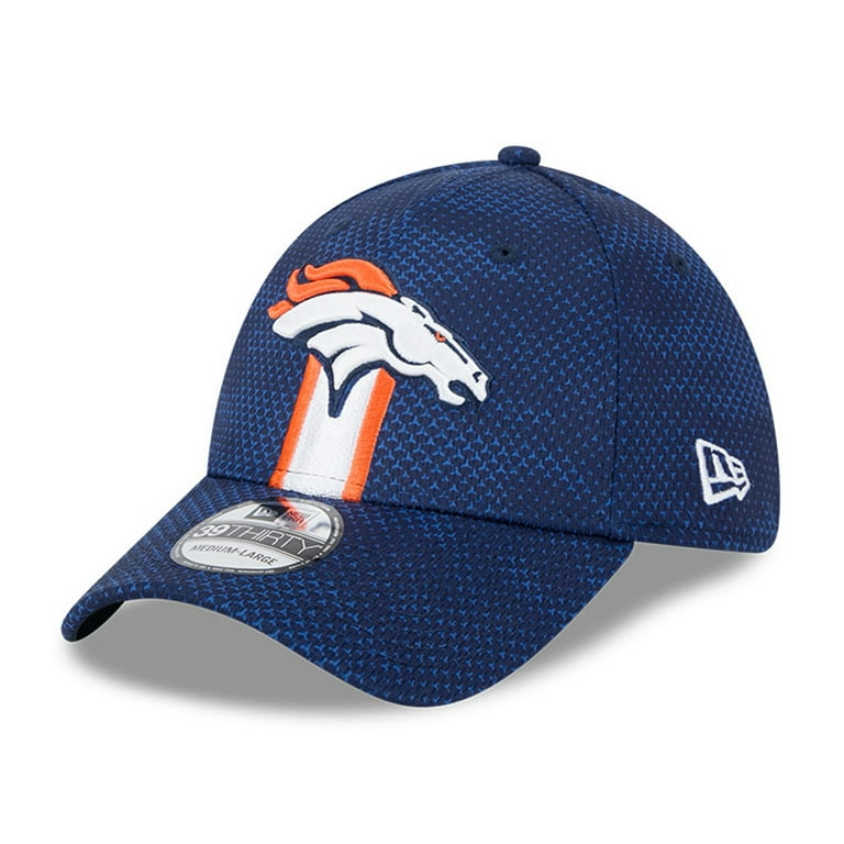 Men's New Era Navy Denver Broncos 2024 Sideline 39THIRTY Flex Hat