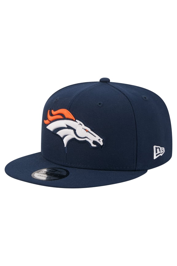 Men's New Era Navy Denver Broncos 9FIFTY Snapback Hat