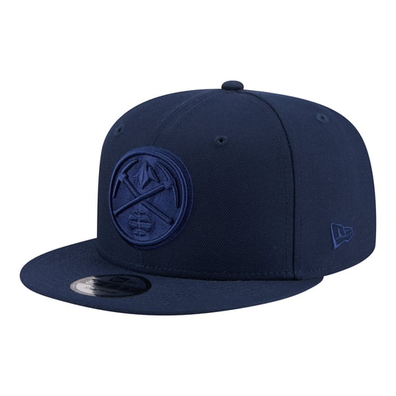 Men's New Era Navy Denver Nuggets Tonal Color Pack 9FIFTY Snapback Hat