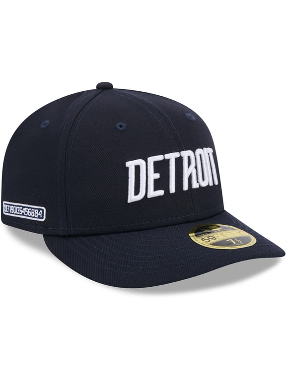 Men's New Era Navy Detroit Tigers 2024 City Connect Low Profile 59FIFTY Fitted Hat
