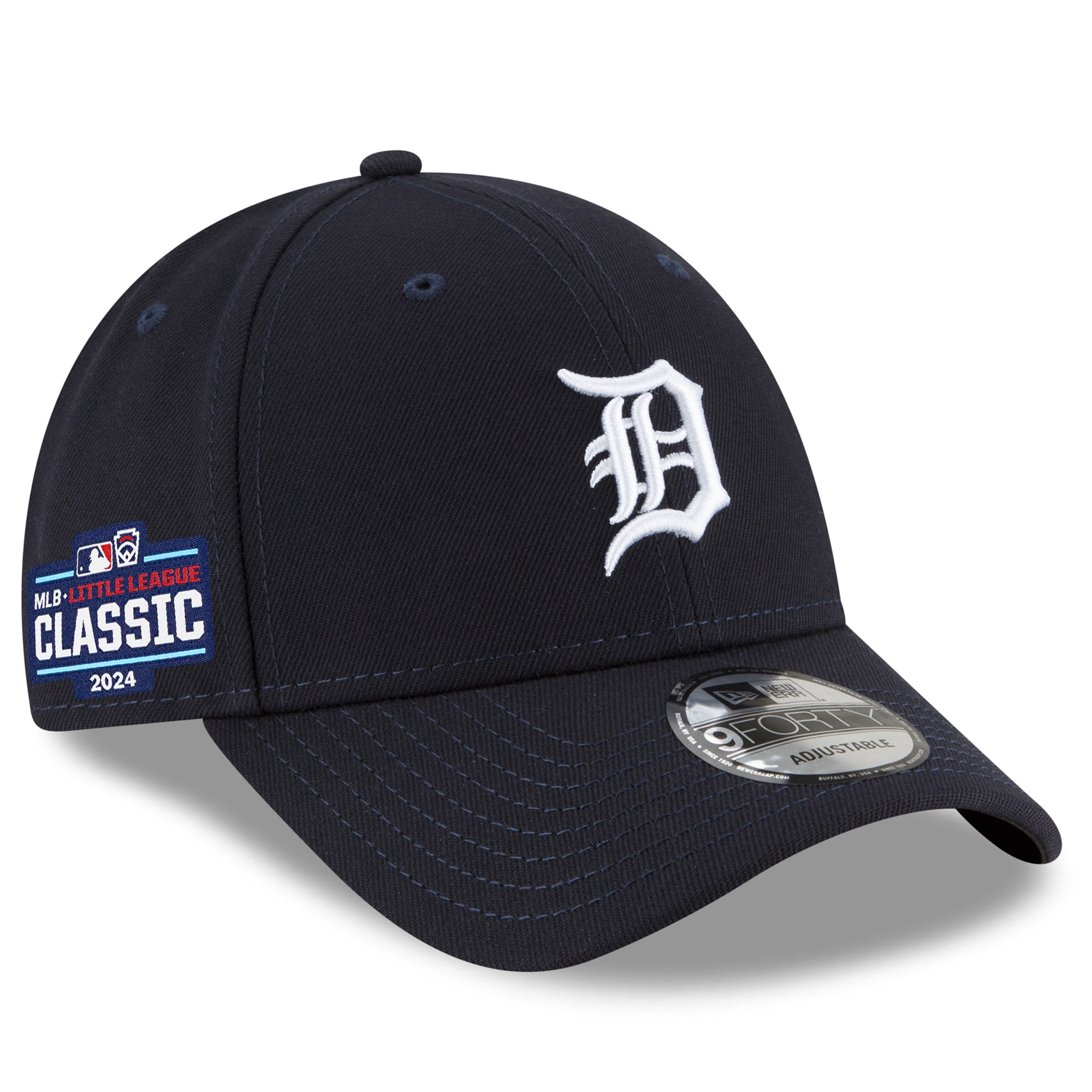 Men's New Era Navy Detroit Tigers 2024 Little League Classic 9FORTY