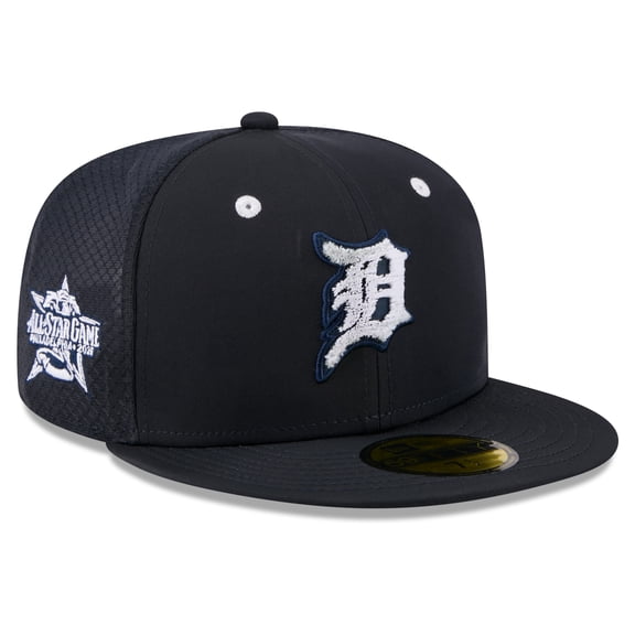 Men's New Era Navy Detroit Tigers 2026 MLB All-Star Game Workout 59FIFTY Fitted Hat