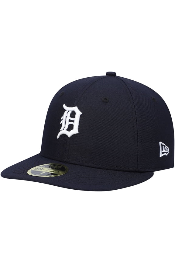 Men's New Era Navy Detroit Tigers Authentic Collection On-Field Home Low Profile 59FIFTY Fitted Hat