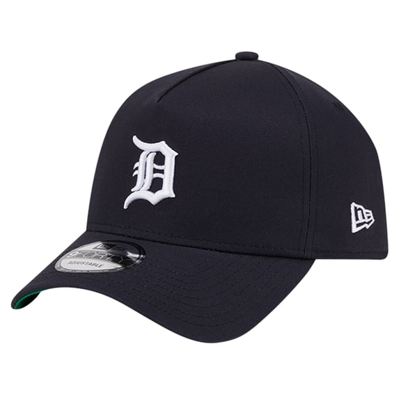 Men's New Era Navy Detroit Tigers Team Color A-Frame 9FORTY Adjustable Hat