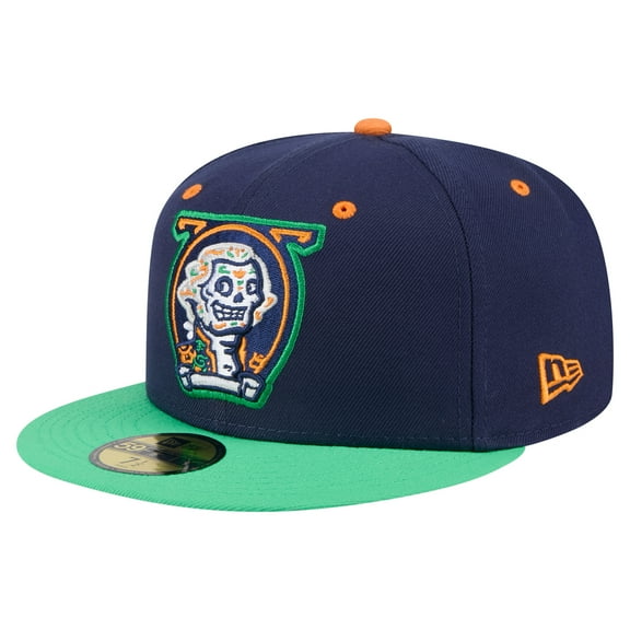 Men's New Era Navy Fredericksburg Nationals Copa de la Diversi-n 59FIFTY Fitted Hat