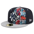 thumbnail image 1 of Men's New Era Navy/Gray New York Yankees 2025 MLB Diamond Hero Edition 59FIFTY Fitted Hat, 1 of 5