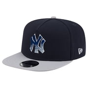 Mens New Era Navy/Gray New York Yankees Chenille Gradient A-Frame 9FIFTY Snapback Hat