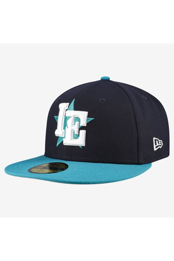 Men's New Era  Navy/Green Inland Empire 66ers Authentic Collection 59FIFTY Fitted Hat