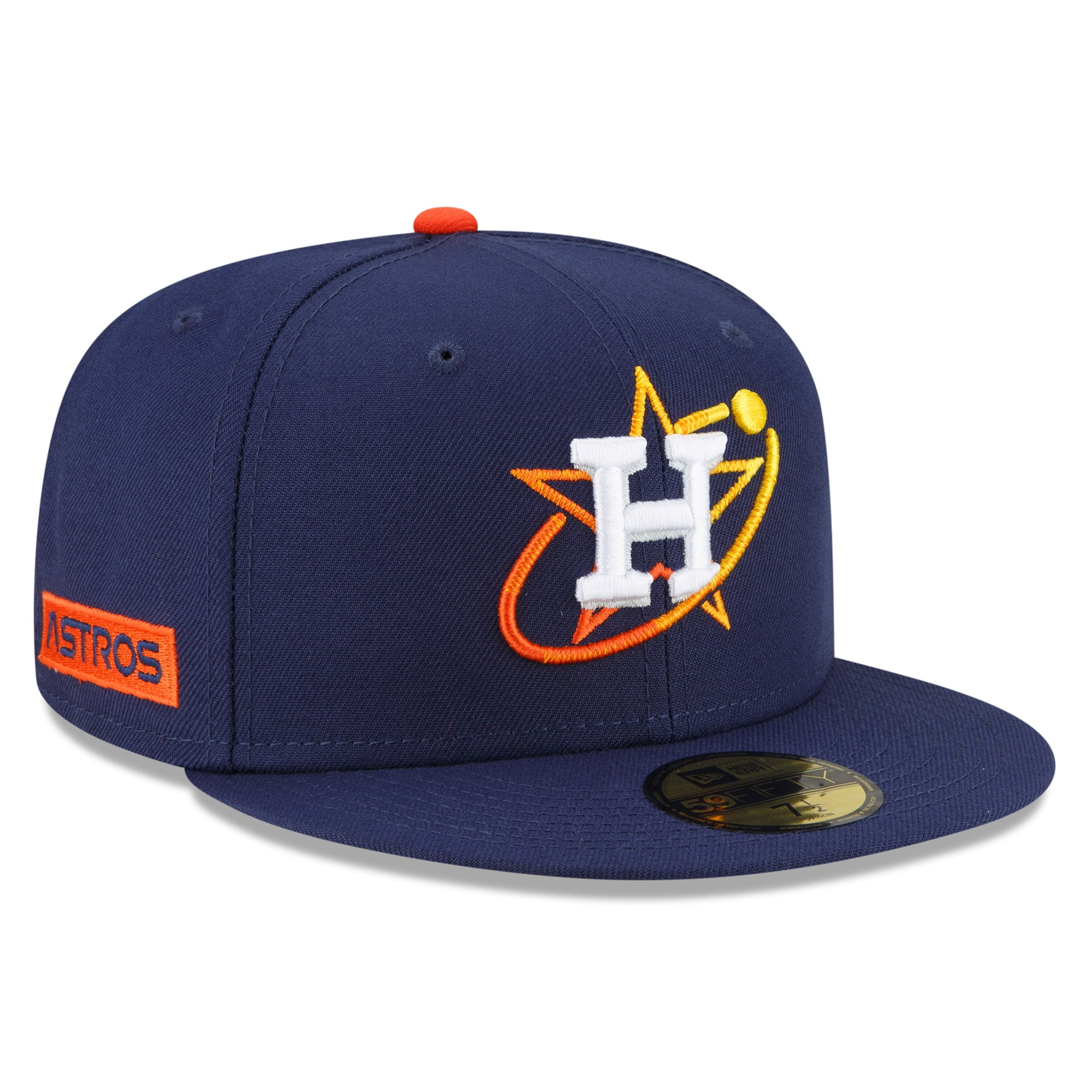 Men's New Era Navy Houston Astros 2022 City Connect 59FIFTY Fitted Hat 