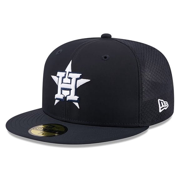Men's New Era Navy Houston Astros 2026 Batting Practice 59FIFTY Fitted Hat