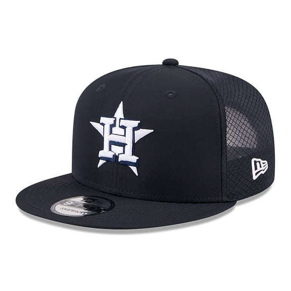 Men's New Era Navy Houston Astros 2026 Batting Practice 9FIFTY Snapback Hat