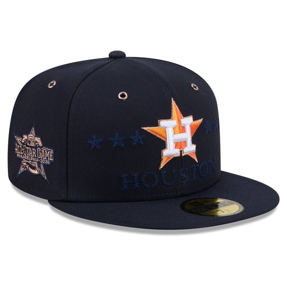 Men's New Era Navy Houston Astros 2026 MLB All-Star Game 59FIFTY Fitted Hat