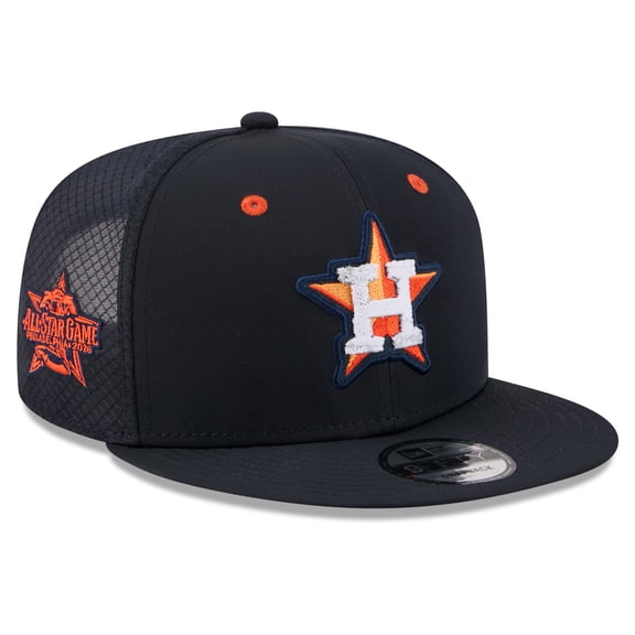 Men's New Era Navy Houston Astros 2026 MLB All-Star Game Workout 9FIFTY Snapback Hat