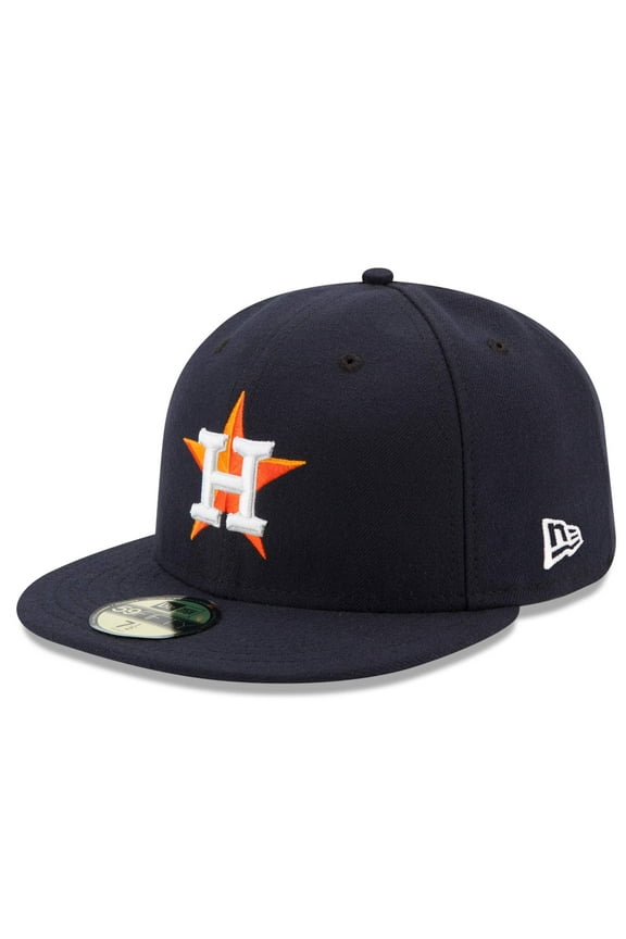 Men's New Era Navy Houston Astros Home Authentic Collection On Field 59FIFTY Performance Fitted Hat