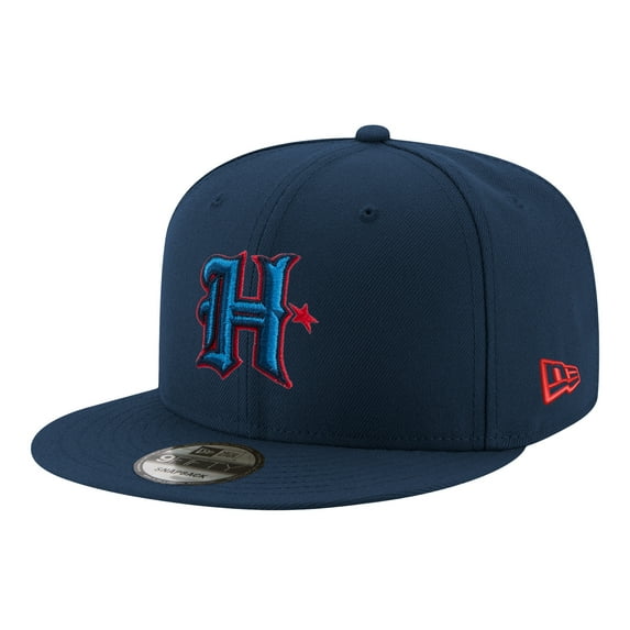Men's New Era Navy Houston Texans Basic 9FIFTY Adjustable Snapback Hat