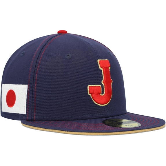 Men's New Era Navy Japan Baseball 2023 World Baseball Classic 59FIFTY Fitted Hat