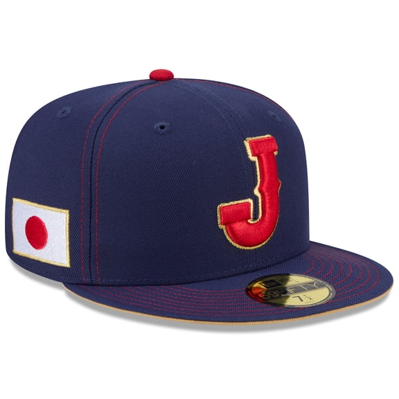 Men's New Era Navy Japan Baseball 2026 World Baseball Classic 59FIFTY Fitted Hat