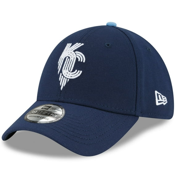 Men's New Era Navy Kansas City Royals 2022 City Connect 39THIRTY Flex Hat
