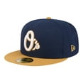 thumbnail image 1 of Men's New Era Navy/Khaki Baltimore Orioles Two-Tone Color Pack 59FIFTY Fitted Hat, 1 of 5