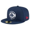 thumbnail image 1 of Men's New Era Navy LA Clippers 59FIFTY Fitted Hat, 1 of 5