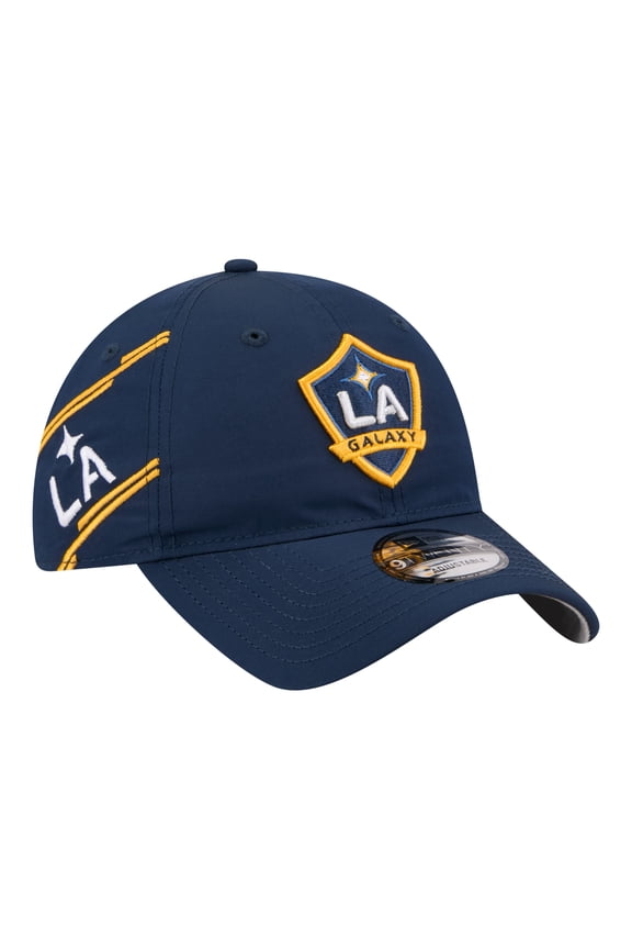 Men's New Era Navy LA Galaxy 2026 Jersey Hook 9TWENTY Adjustable Hat