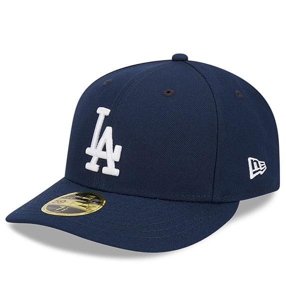 Men's New Era Navy Los Angeles Dodgers Oceanside Low Profile 59FIFTY Fitted Hat