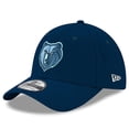 thumbnail image 1 of Men's New Era Navy Memphis Grizzlies New Logo Team Classic 39THIRTY Flex Hat, 1 of 4