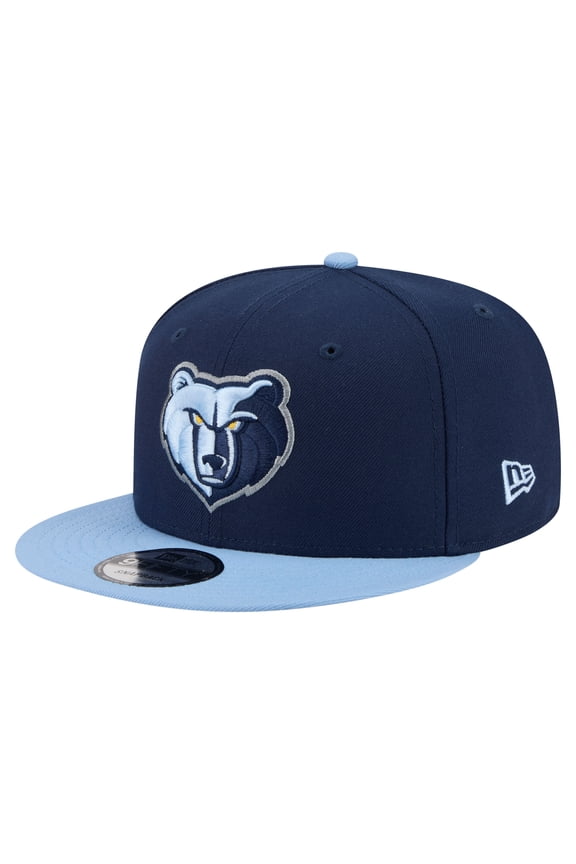 Men's New Era Navy Memphis Grizzlies Two-Tone 9FIFTY Snapback Hat