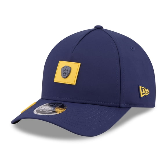 Men's New Era  Navy Milwaukee Brewers 2026 Clubhouse 9FORTY A-Frame Adjustable Hat