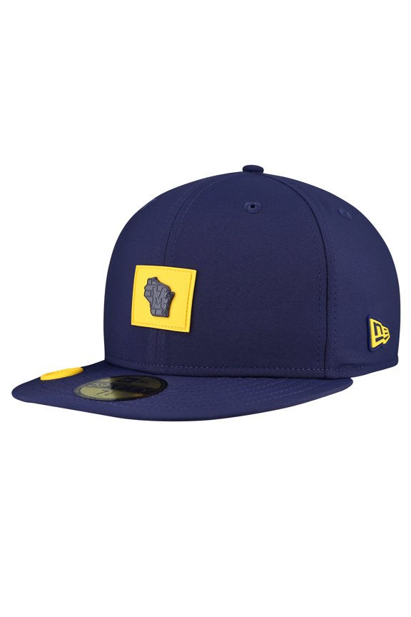Men's New Era  Navy Milwaukee Brewers 2026 Clubhouse Alternate 59FIFTY Fitted Hat