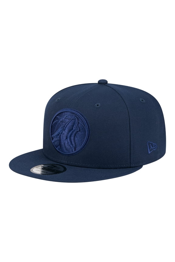 Men's New Era Navy Minnesota Timberwolves Tonal Color Pack 9FIFTY Snapback Hat