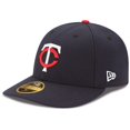 thumbnail image 1 of Men's New Era Navy Minnesota Twins Authentic Collection On Field Low Profile Home 59FIFTY Fitted Hat, 1 of 3