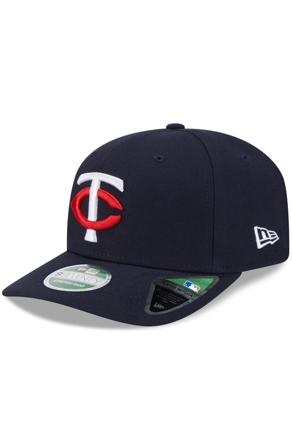 Men's New Era Navy Minnesota Twins Player Replica 9SEVENTY Adjustable Hat