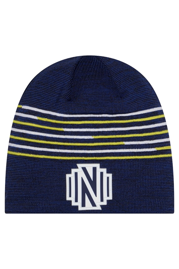 Men's New Era Navy Nashville SC 2026 Kickoff Knit Hat