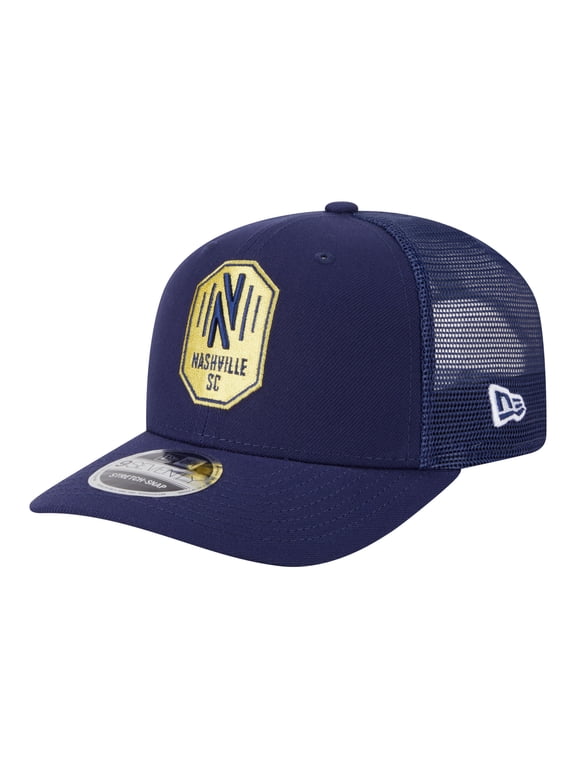 Men's New Era Navy Nashville SC Jersey Hook 9SEVENTY Adjustable Hat