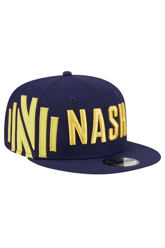 Men's New Era Navy Nashville SC Jumbo 9FIFTY Snapback Hat