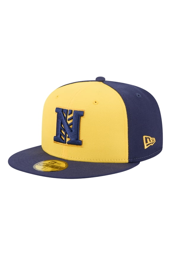 Men's-New Era Gold Nashville Sounds Theme Nights 59FIFTY Fitted Hat