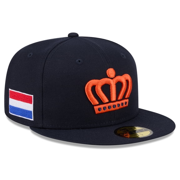 Men's New Era Navy Netherlands Baseball 2026 World Baseball Classic 59FIFTY Fitted Hat