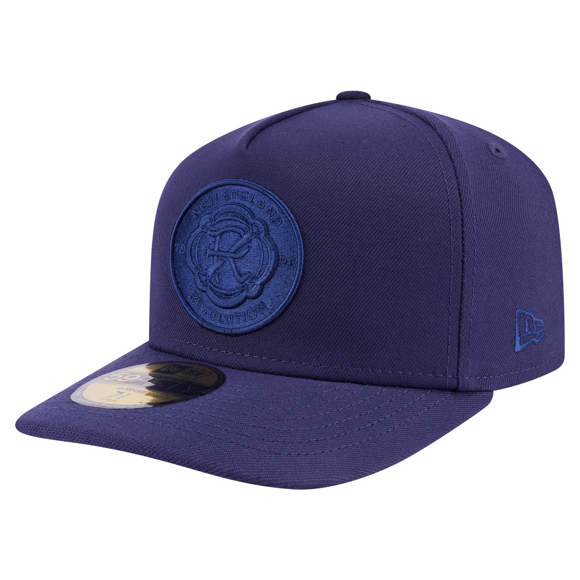 Men's New Era Navy New England Revolution Color Pack A-Frame 59FIFTY ...