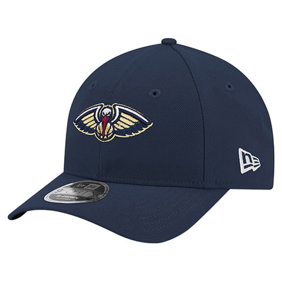 Men's New Era Navy New Orleans Pelicans 9FORTY Stock M-Crown Adjustable Hat